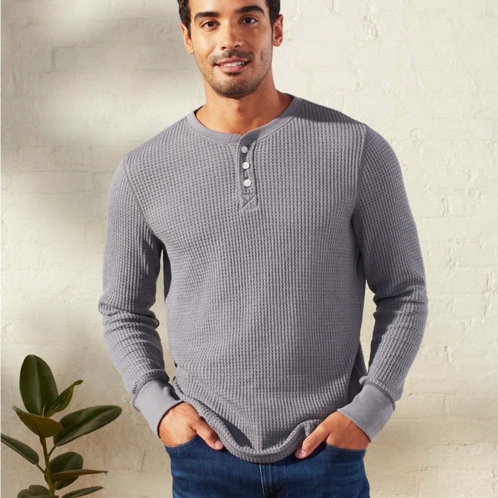 FADED GLORY Henley Shirt